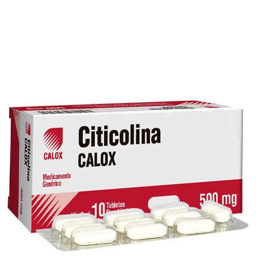 CITICOLINA 500 MG X 10 TAB REC CALOX 