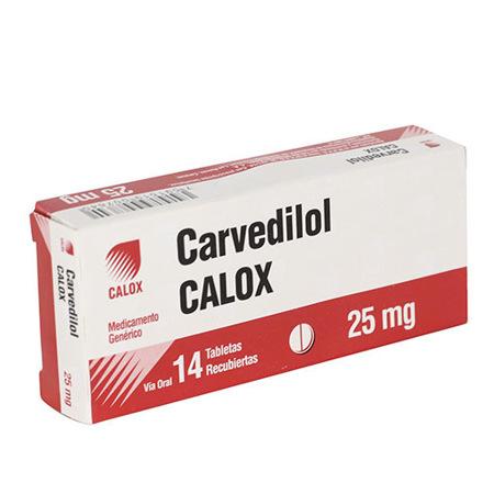 CARVEDILOL 25 MG X 14 TAB (CURPINOL CARBATIL COVENTROL)