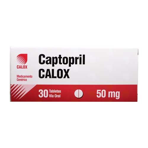 CAPTOPRIL 50 MG X 30 TAB 