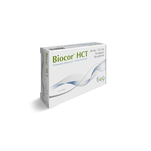 BIOCOR OLMESARTAN HCT 40 MG / 12.5 MG X 30 TAB (ARESAN/ BENICAR HCT/ DROPTEN HCT)