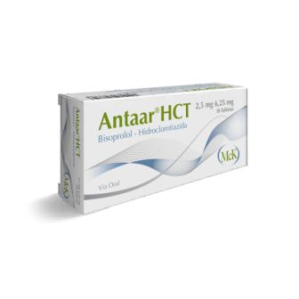 ANTAAR HCT  BISOPROLOL-H 2.5 MG/ 6.25 MG X 30 TAB