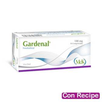 GARDENAL FENOBARBITAL 100 MG X 30 COMP