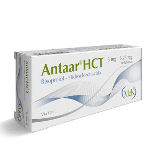 ANTAAR HCT  BISOPROLOL-HIDROC 5 MG/ 6.25 MG X 10 TAB