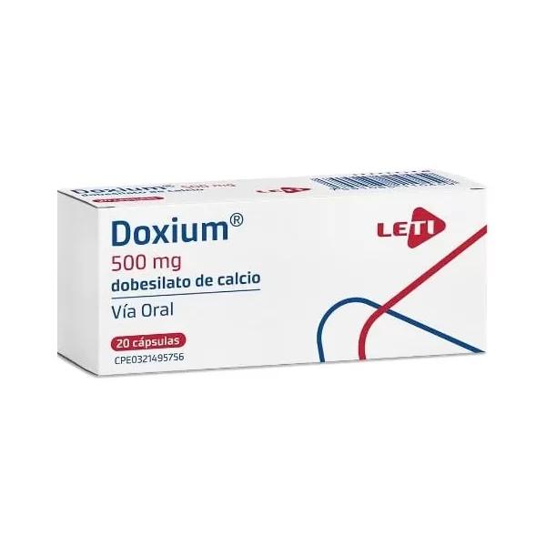 DOXIUM DOBESILATO DE CALCIO 500MG X 20 CAP 