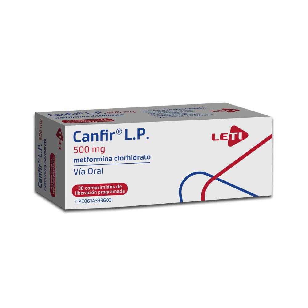 CANFIR CLORIDRATO DE METFORMINA 500MG X 30TAB