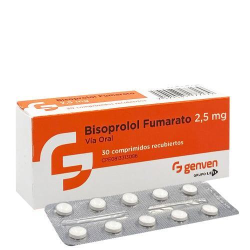 BISOPROLOL 2.5 MG X 30 COMP REC (BIOTALOL CORENTEL)