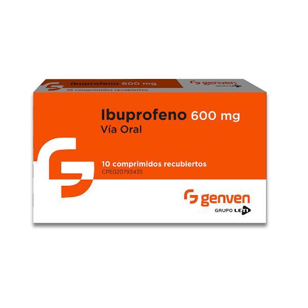 IBUPROFENO 600 MG X 10 TAB (BRUGESIC/IBUPRA) GENVEN