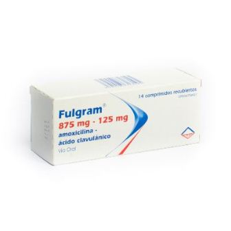 FULGRAM 875-125 AMOXICILINA+ACID CLAV X 16 COMP (AUGMENTIN/ CURAM)