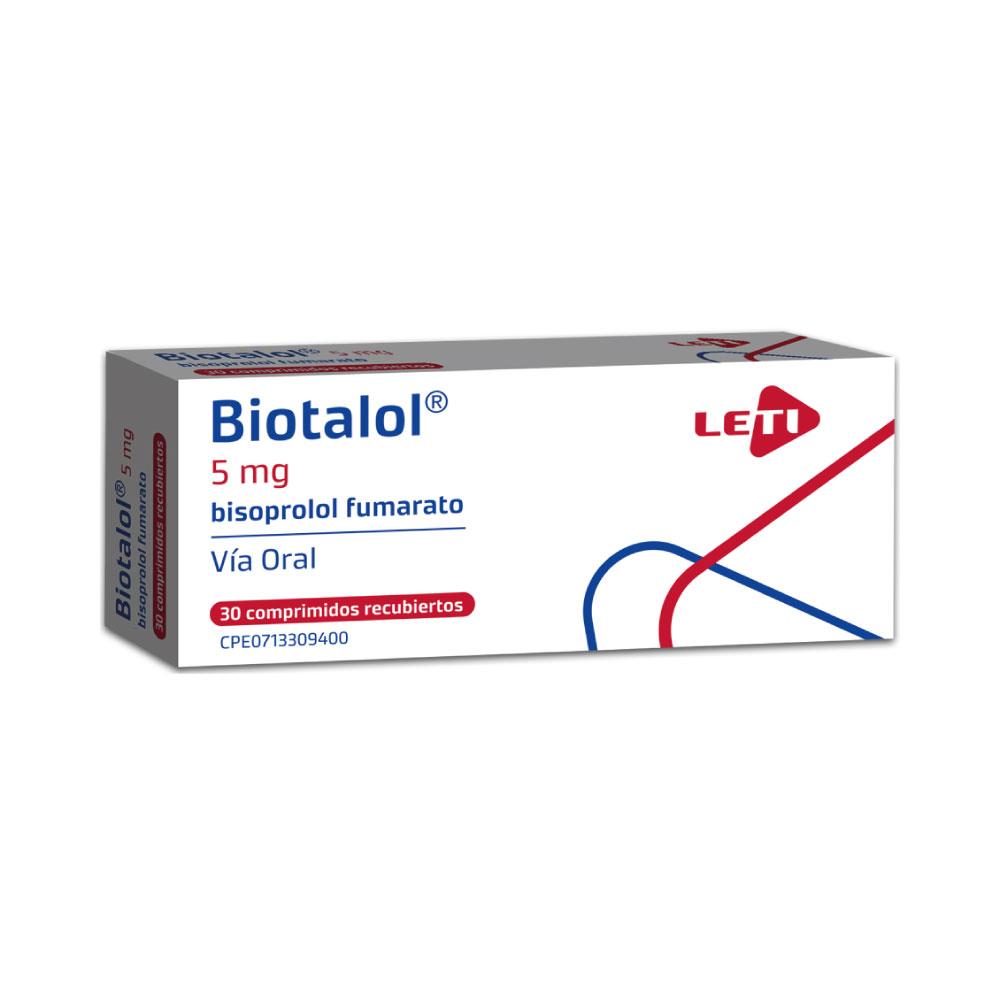 BIOTALOL BISOPROLOL FUMORATO 5MG X 30 COMP