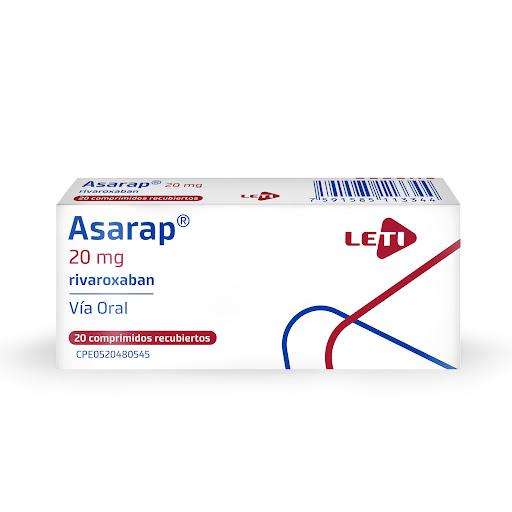 ASARAP RIVAROXABAN 20 MG X 10 COMP REC