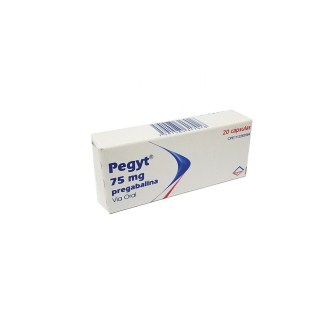 PEGYT PREGABALINA 75 MG X 20 CAPS (LYRICA/ MARTESIA/ NEURIXA)