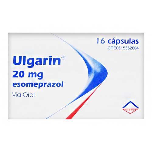 ULGARIN 20 MG X 16 CAP (ESOMEPRAZOL) 