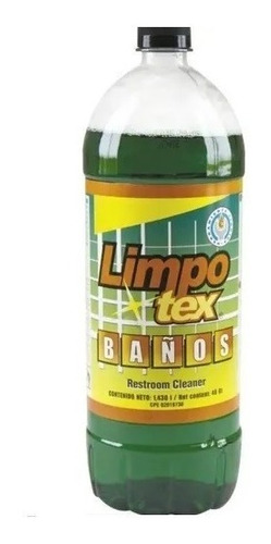 LIMPOTEX BAÑOS RESTROOM CLEANER 1.430 L X 12 