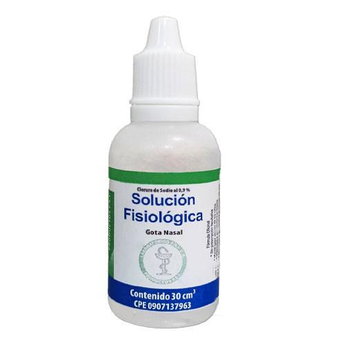 SOLUCION FISIOLOGICA CLORURO DE SODIO 0.9 % USO NASAL 30 ML