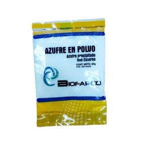 AZUFRE EN POLVO 20G  LAB BIOFARCO