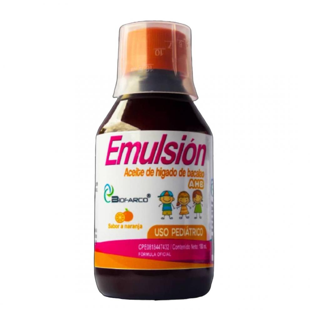 EMULSION  JBE ACEITE DE HIGADO DE BACALAO VIT. A Y D 10 180ML