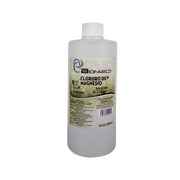 CLORURO DE MAGNESIO SOL AL 3.33 % 500ML