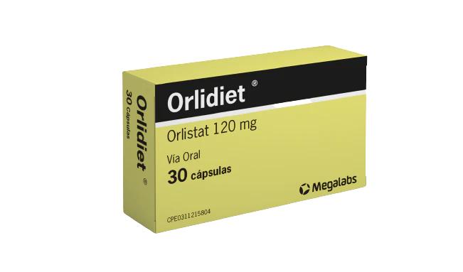 ORLIDIET ORLISTAT 120 MG X 30 CAP