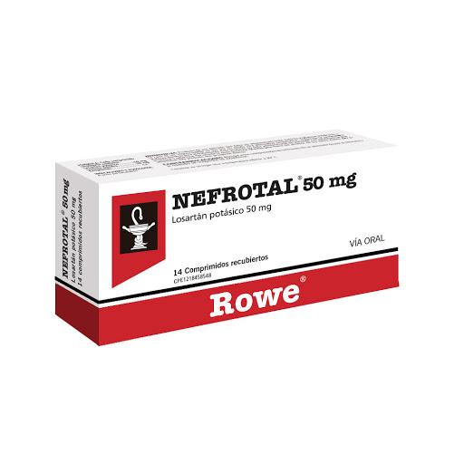 NEFROTAL LOSARTAN POTASICO 50 MG X 30 COMP REC