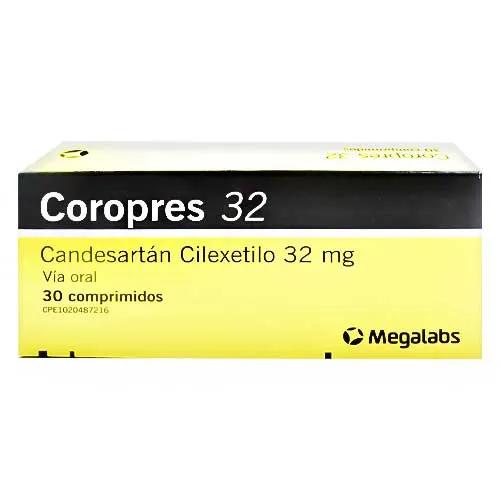 COROPRES 32MG X 30 COMP (BLOCAX CANDER)