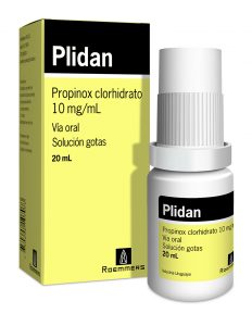 PLIDAN PROPINOX CLORHIDRATO 10 MG/ML SOL GOTAS 20 ML