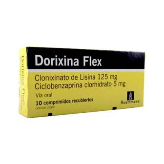 DORIXINA FLEX LISINA 125 MG CICLOBENZAPRINA 5 MG X 10 COMP REC