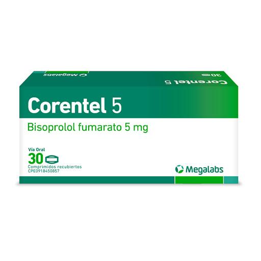 CORENTEL BISOPROLOL 5 MG X 30 COMP REC