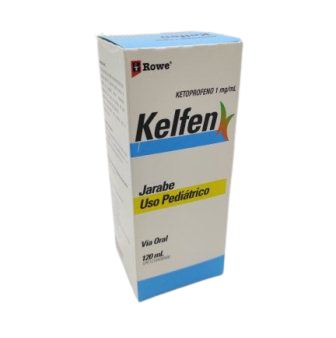 KELFEN  KETOPROFENO 1 MG/ML JARABE PED 120 ML 