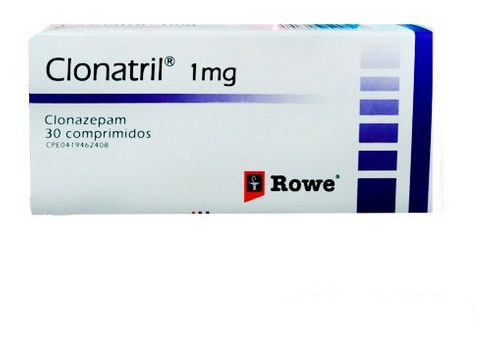 CLONATRIL CLONAZEPAM 1MG X 30 TAB (CLONAC/ RIVOTRIL)