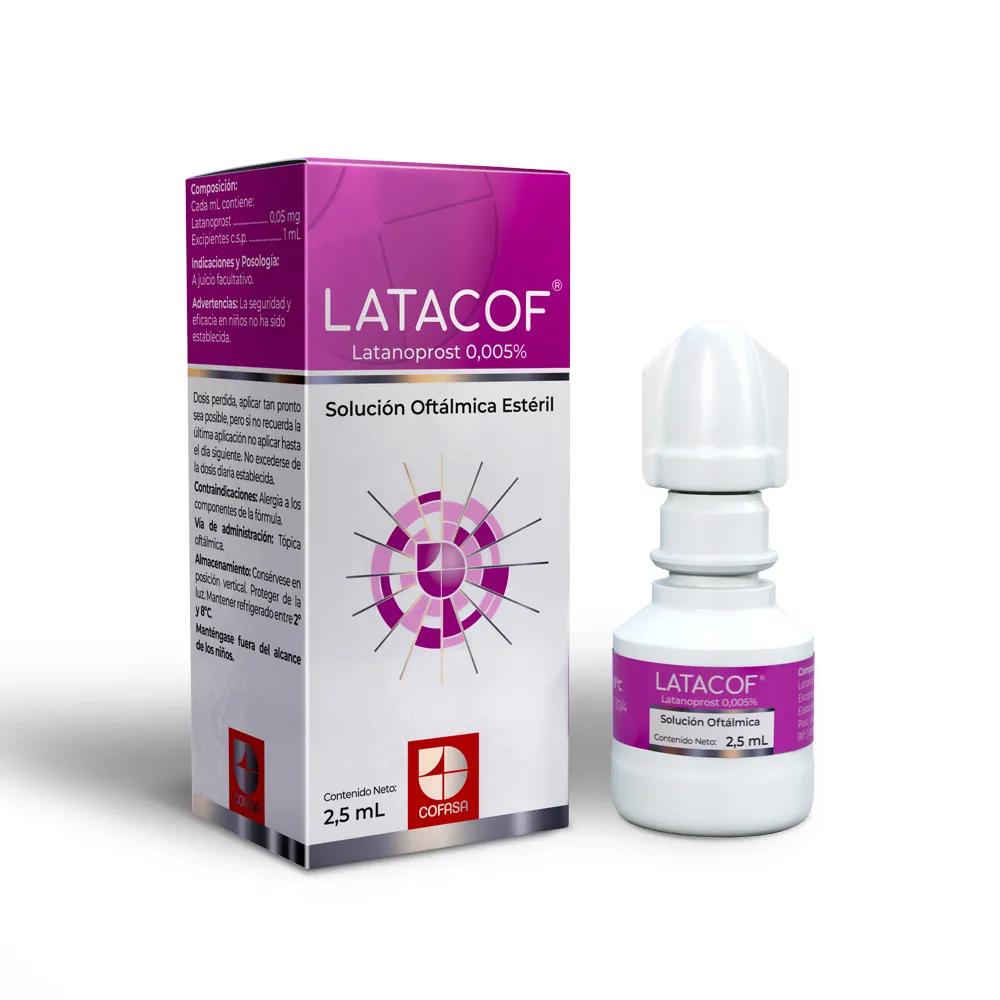 LATACOF LATANOPROST 0.005% SOL OFT 2.5 ML (XALATAN)