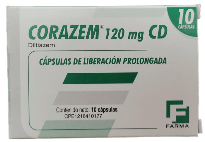 CORAZEM CD DILTIAZEM 120MG X 10 CAP