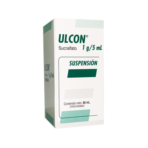 ULCON SUCRALFATO 1 G/ 5 ML SUSP 80 ML (DIP)