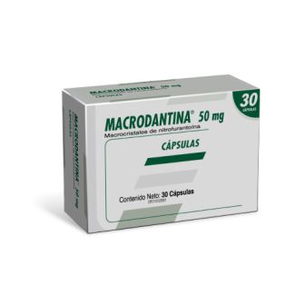 MACRODANTINA NITROFURANTOINA 50MG X 30 CAP (URODANTINA)