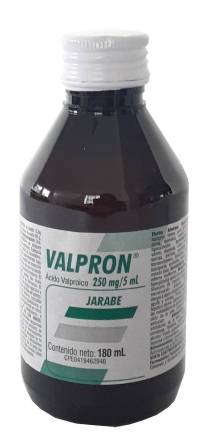 VALPRON ACIDO VALPROICO 250/5ML JARABE 180ML (DEPAKINE)