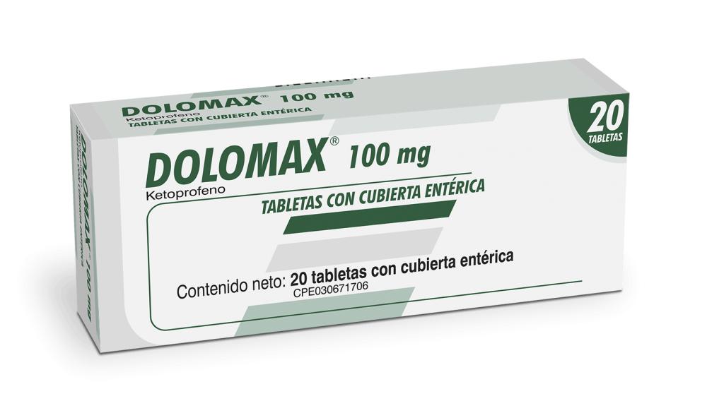 DOLOMAX KETOPROFENO 100 MG X 20 TAB (PROFENID)