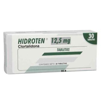 HIDROTEN CLORTALIDONA 12.5 MG X 30 TAB 