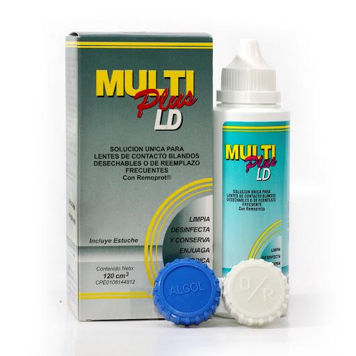 MULTI PLUS LD SOLUCION LIMPIADORA PARA LENTES 120 CM3