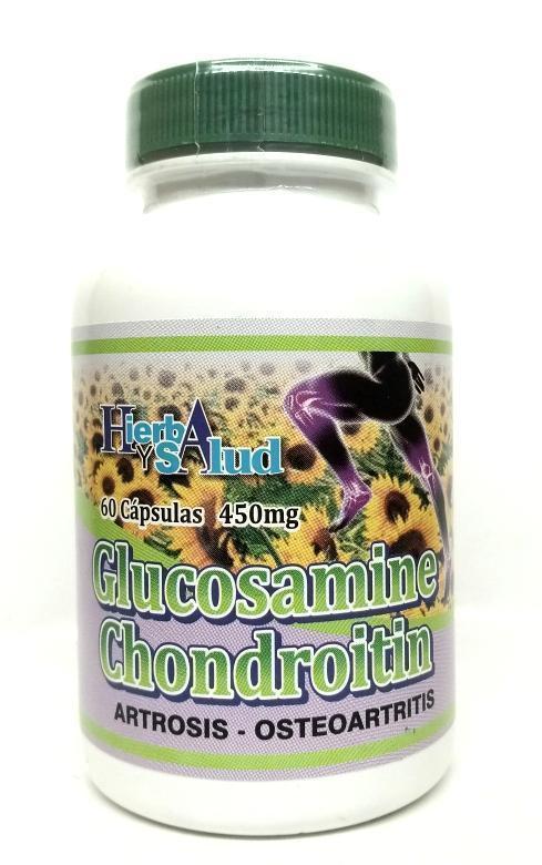 GLUCOSAMINE + CHONDROITIN 375-284 MG X 60 CAP