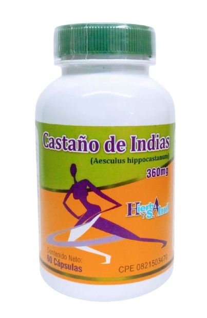 CASTAÑO DE INDIAS 360 MG X 60 CAPS 