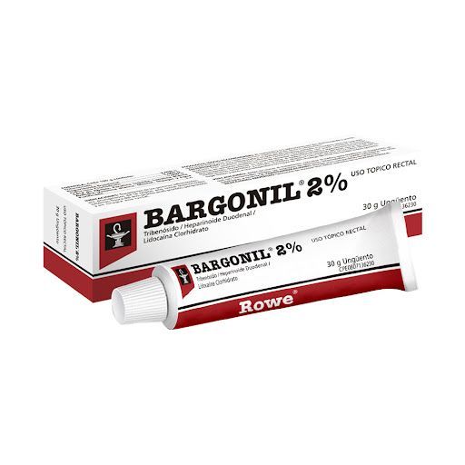 BARGONIL 2% UNGUENTO TOPICO RECTAL 30GR