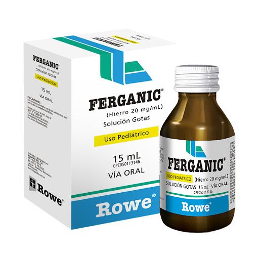 FERGANIC HIERRO 20 MG/ML SOL GOTAS X 15 ML