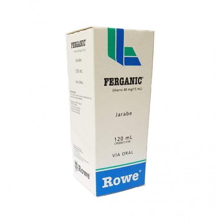 FERGANIC FOLIC HIERRO + AC FOLICO JARABE X 120ML