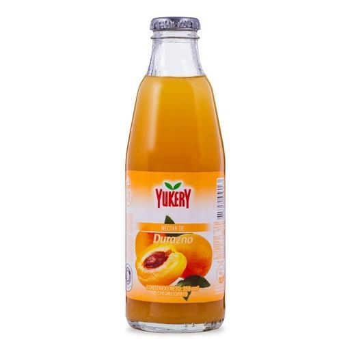 YUKERY JUGO DE DURAZNO 250CM3 X 12