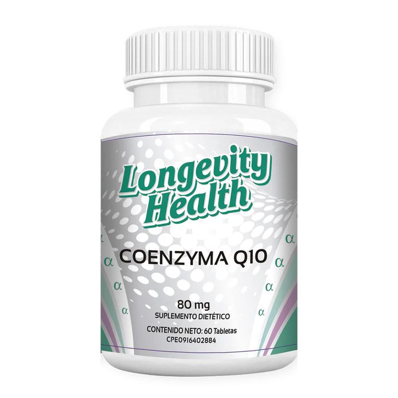 LONGEVITY HEALTH COENZYMA Q10 80MG X 60 CAP