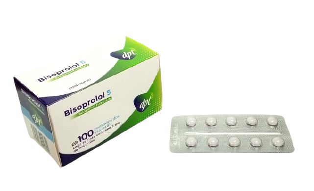 BLIST BISOPROLOL FUMARATO 5 MG X 10 TAB (BIOTALOL CORENTEL)