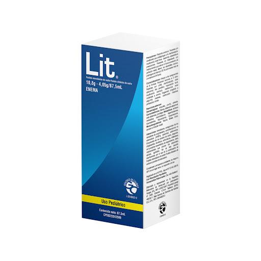 LIT ENEMA FOSFATO MONOBASICO/DIBASICO 10.8G-4.05GR/67.5ML PED