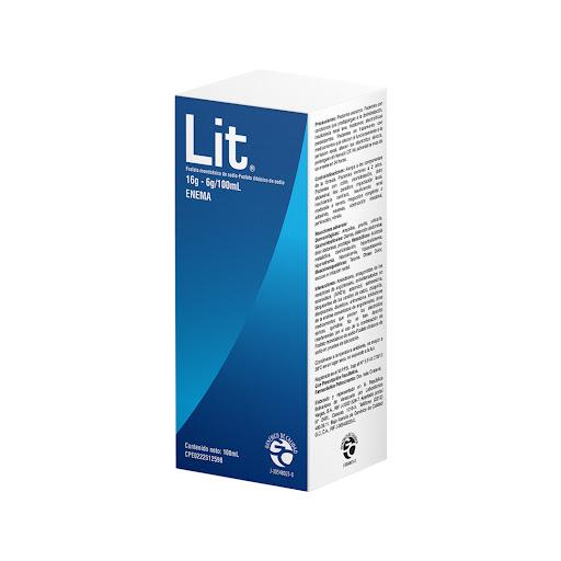 LIT ENEMA FOSFATO MONOBASICO/DIBASICO 16G-6GR/100ML ADULTO