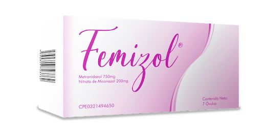 FEMIZOL METRON 750MG MICONAZOL 200MG X 7 OVULOS (GYNOTRAN-OVUMIX)