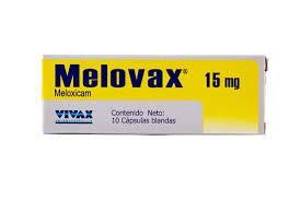 MELOVAX (MELOXICAM) 15MG 10 CAPS BLANDAS VIVAX