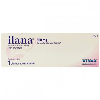 ILANA ISOCONAZOL NITRATO 600 MG 1 CAPSULA BLANDA VAGINAL 